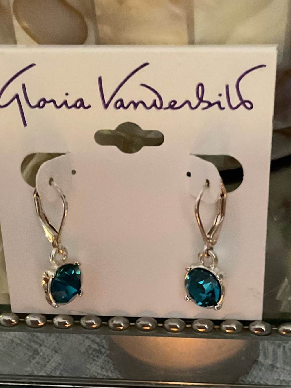 4 PAIR  set of leverback earrings